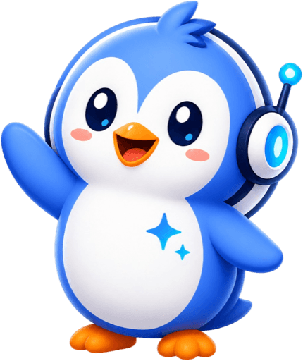Pengu AI Mascot